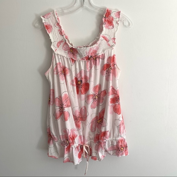 Ric Rac Anthropologie floral cinched top, large - Picture 7 of 10
